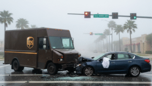 Who’s Responsible When a UPS Driver Causes an Accident? (Driver vs. Company Liability)